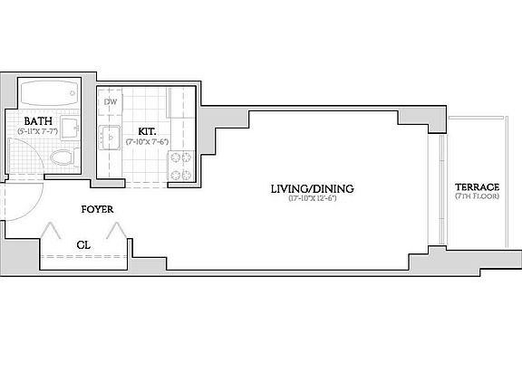 2nd image of 75 W End Ave APT P14h