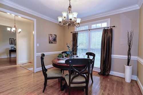 Formal dining room.