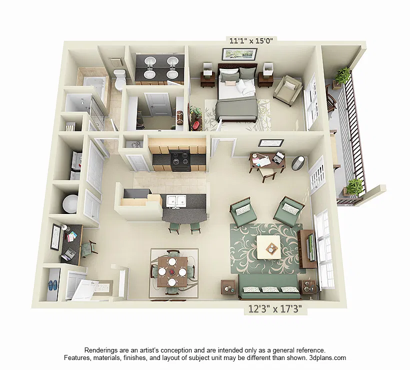 Floor plan Sonora- Renovated