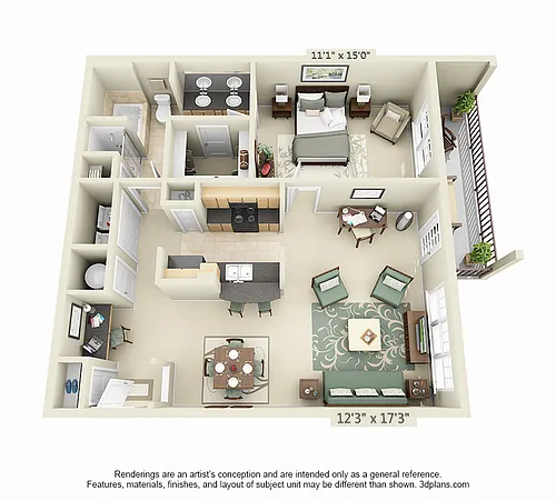 Floor plan Sonora- Renovated