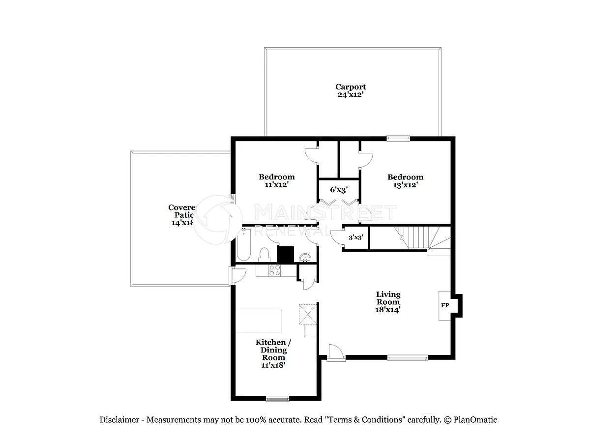 Floor Plan - 100 Tyler Ct