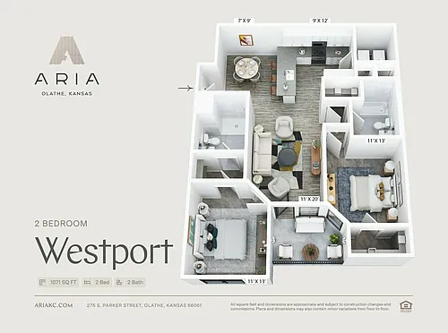 Floor plan Westport