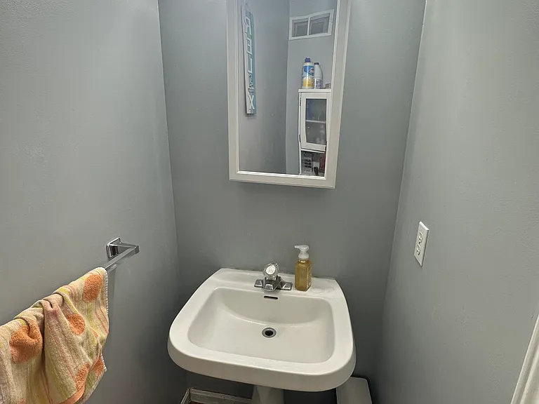 lower level bathroom sink
