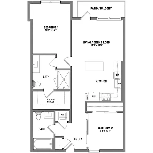 Floor plan B4