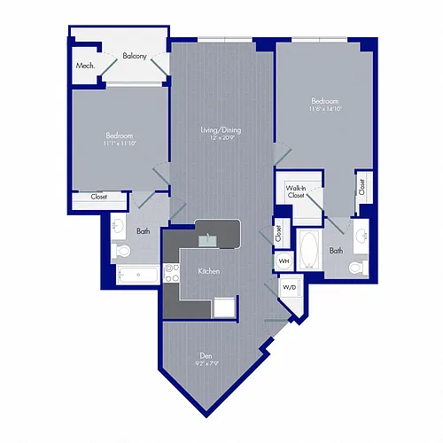 Floor plan Sussex B5P