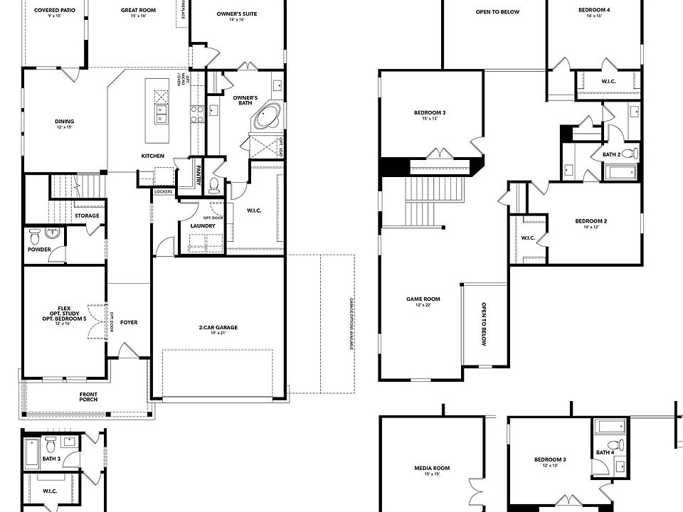 Explore luxurious architectural charm in this single-family home s elegant design and spacious layou