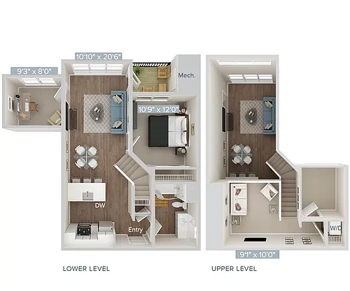 Floor plan AM1D-L-1