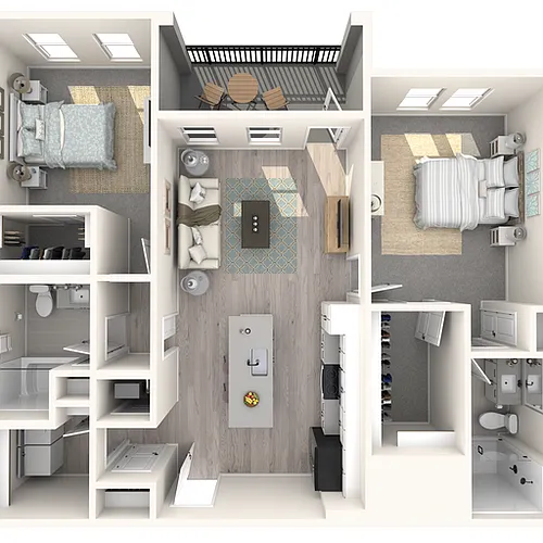Floor plan B2