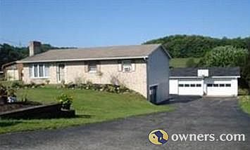 Driveway and two car garage