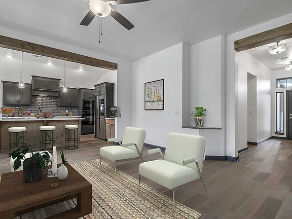 Living Room, Kitchen Foyer