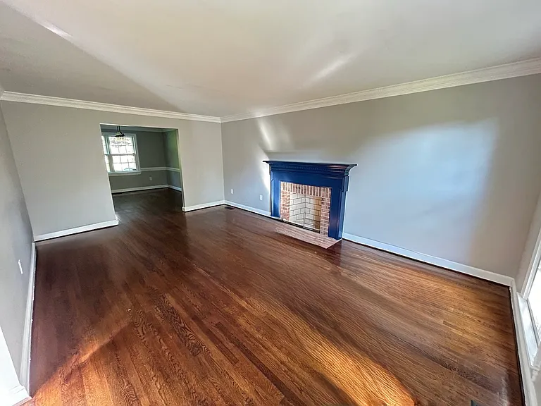 Formal living room view.