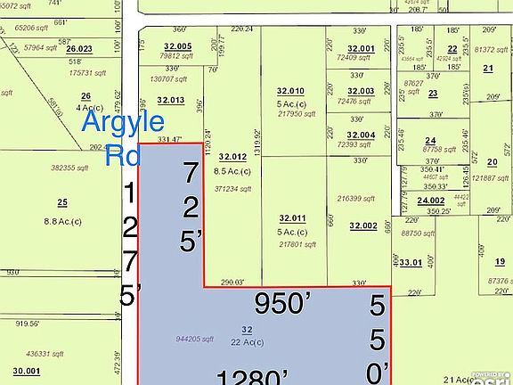 Lot offers abundant privacy!