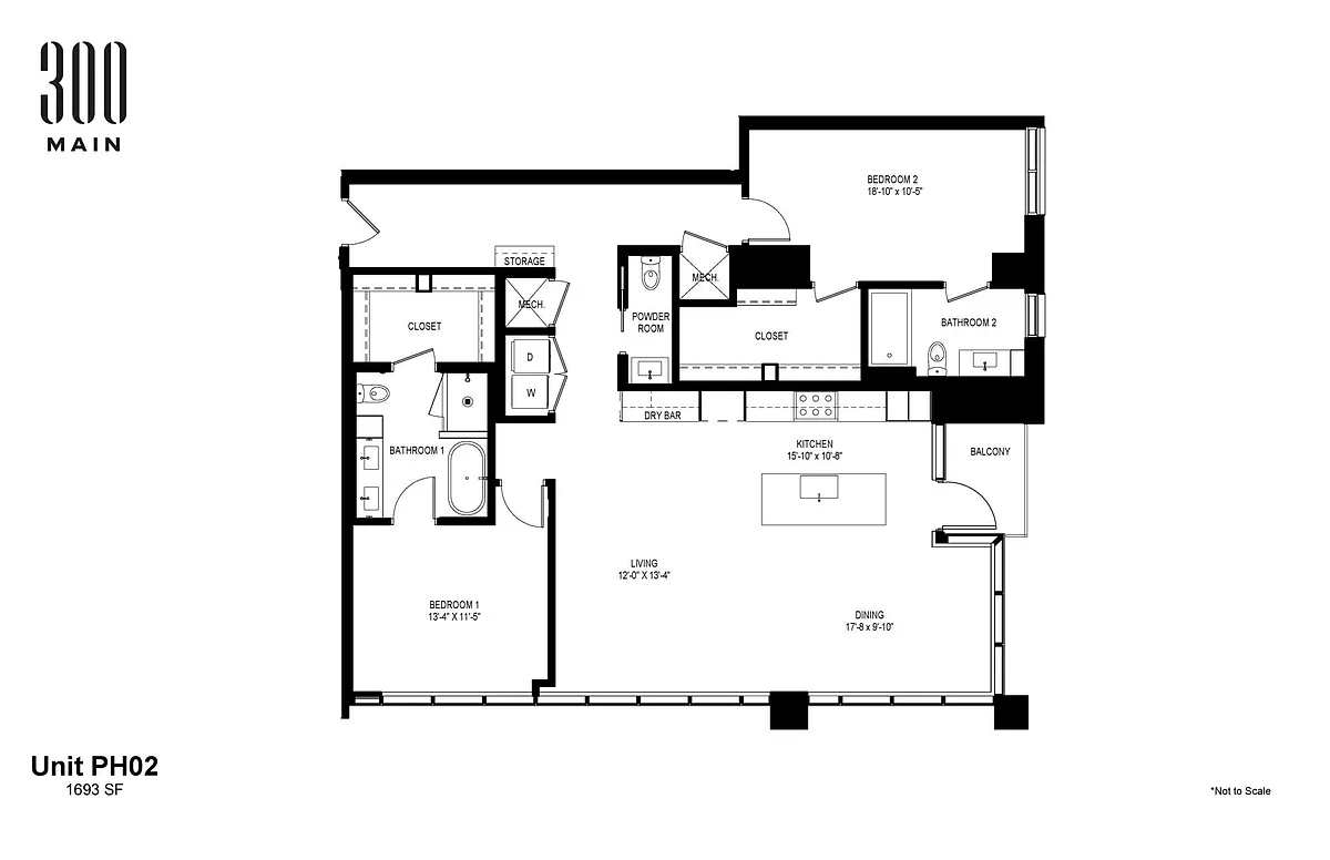 Floor plan PH2
