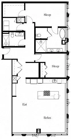 Floor plan 5307-5507