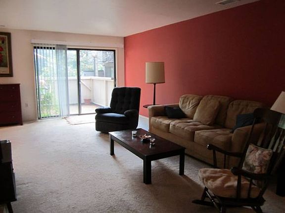 Living room view to patio