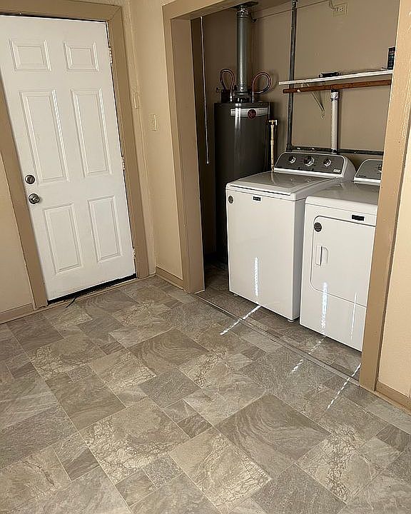 Washer and dryer