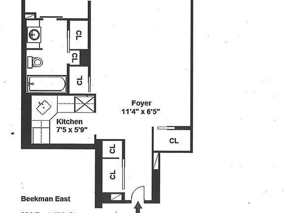 2nd image of 330 E 49th St APT 5A