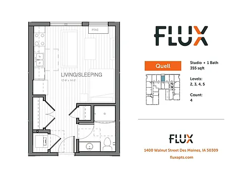 Floor plan Quell