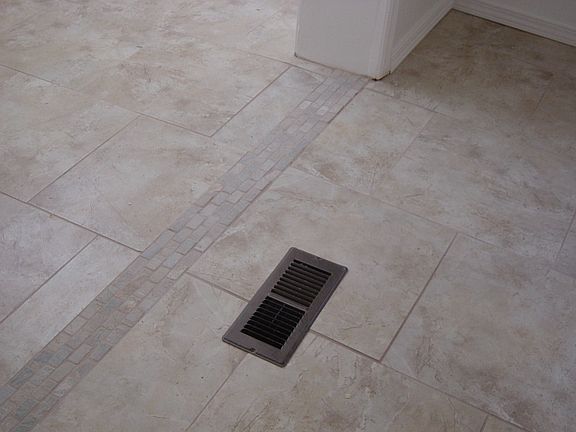 Beautifully Tiled flooring