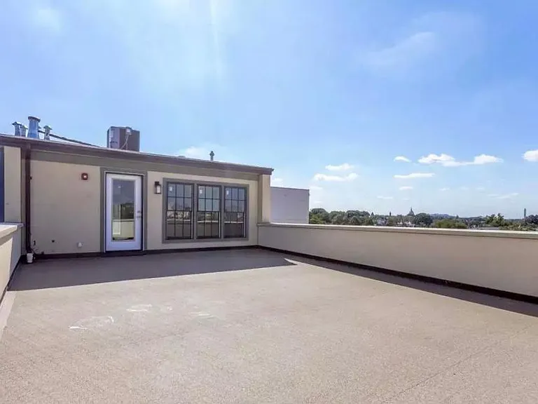 roof deck overlooking H St