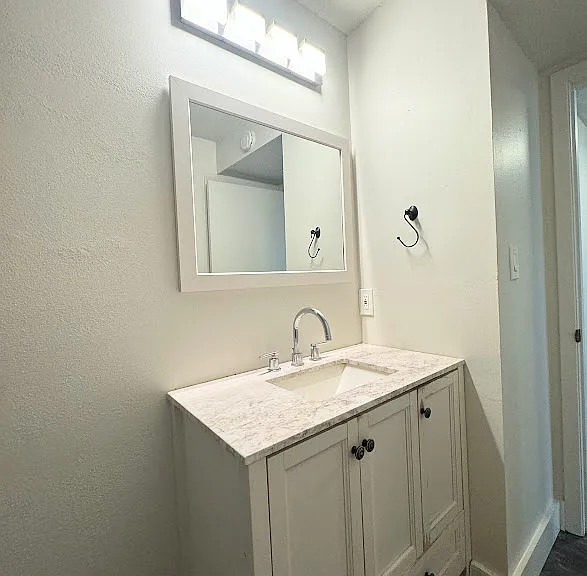 Bathroom vanity with storage