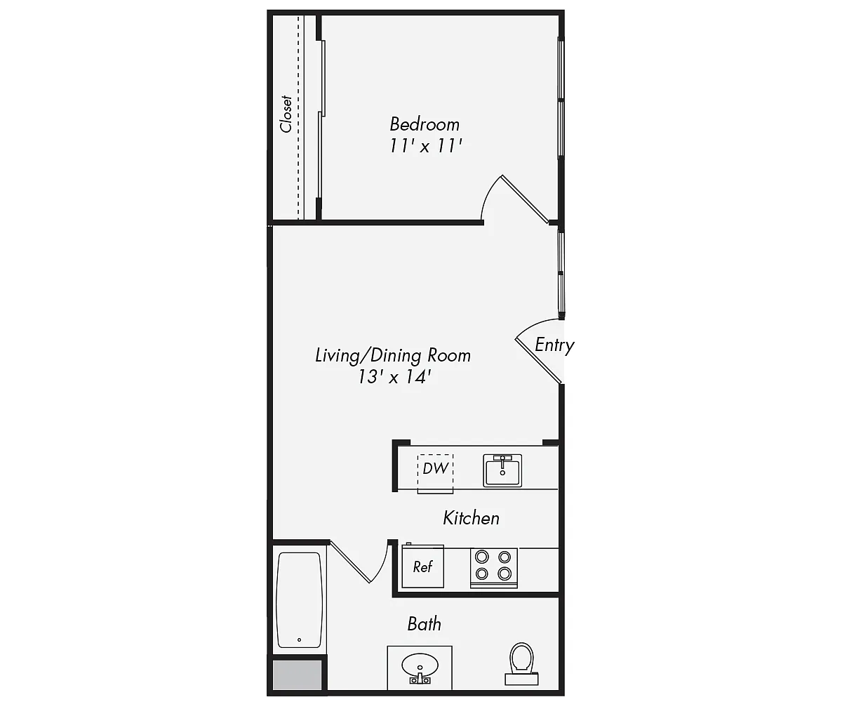 Floor plan OU-462SF