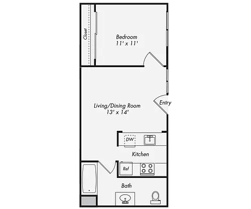 Floor plan OU-462SF