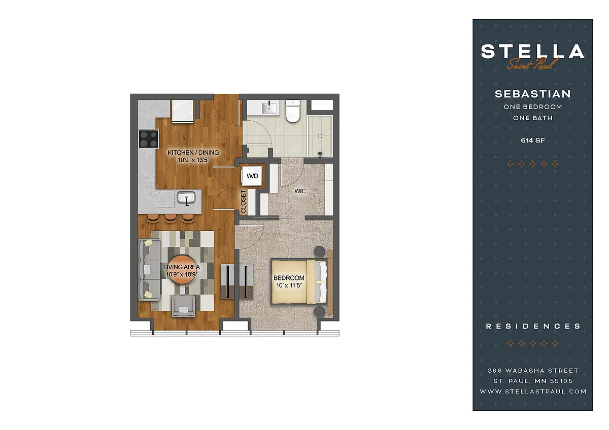 Floor plan Sebastian