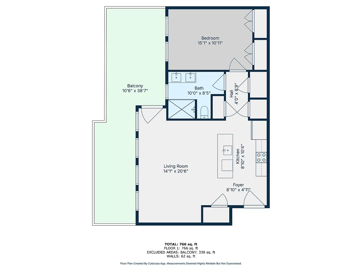 Floor plan 409