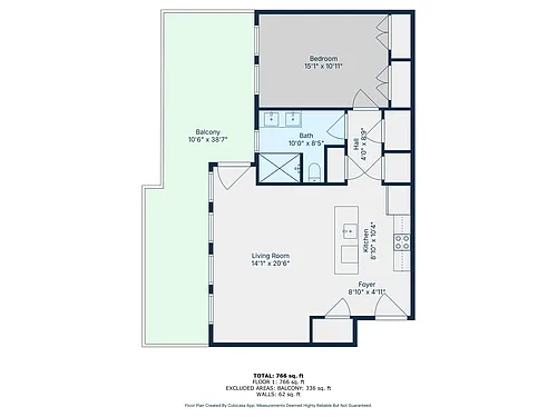 Floor plan 409