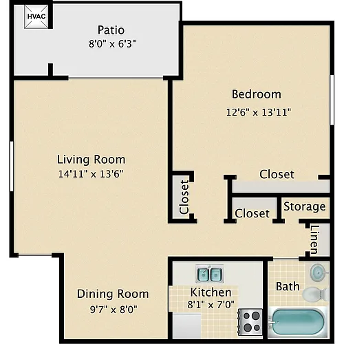 Floor plan Terrace