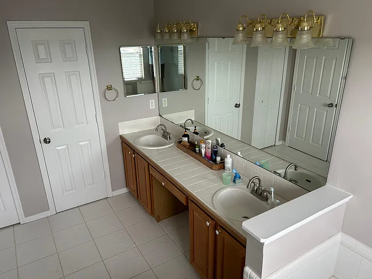 Master bathroom