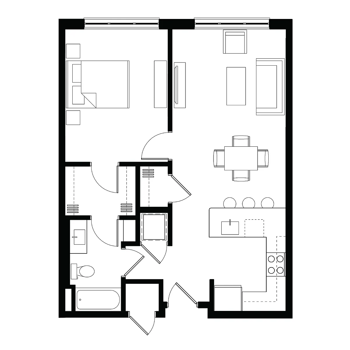 Floor plan A1