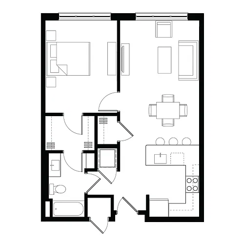 Floor plan A1