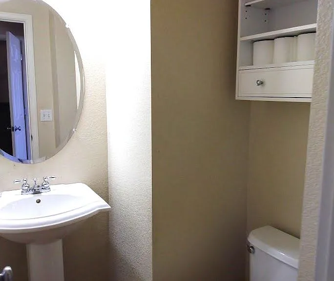 1/2 bath on main level