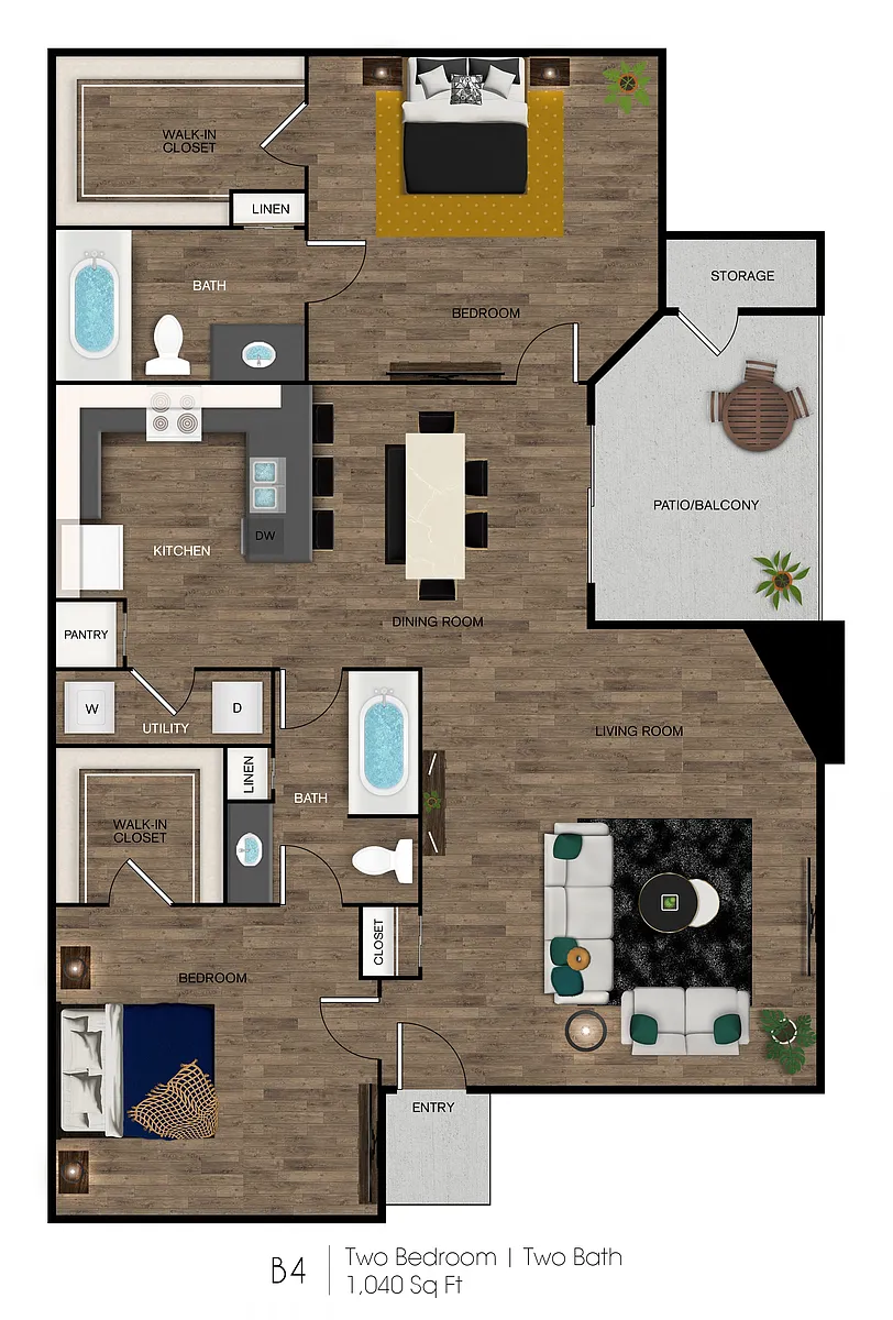 Floor plan B4