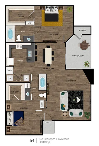 Floor plan B4