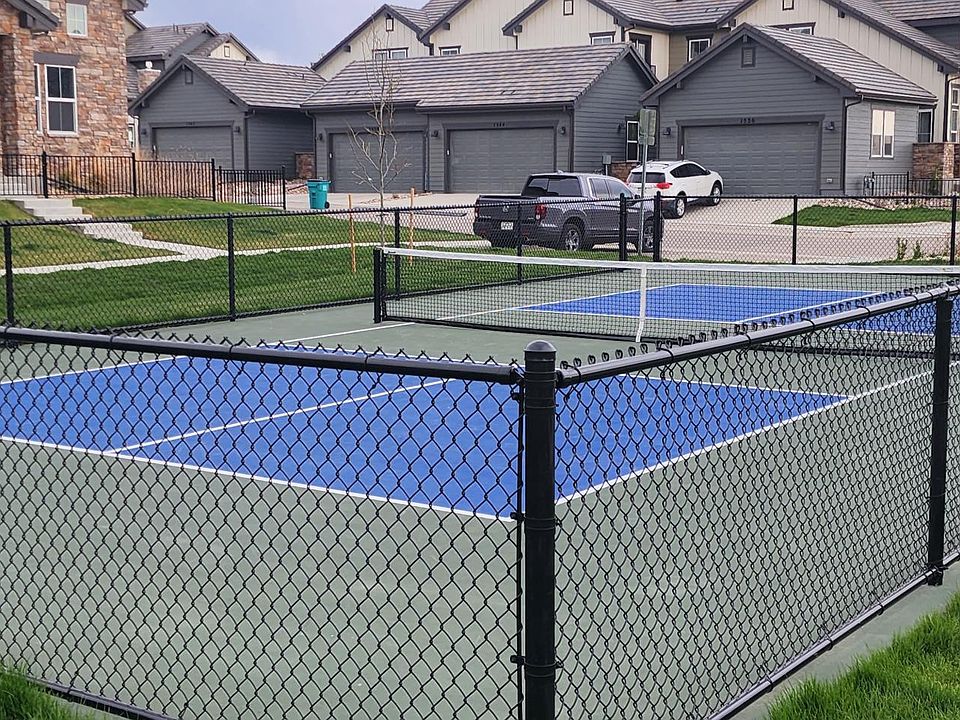 Pickleball court and putting green just steps away from your front door!