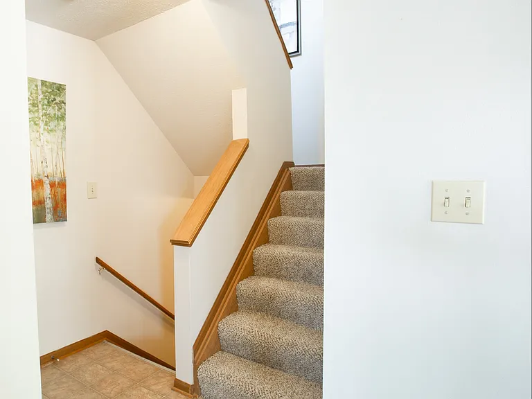 Staircase Stairs Two Bedroom Townhome