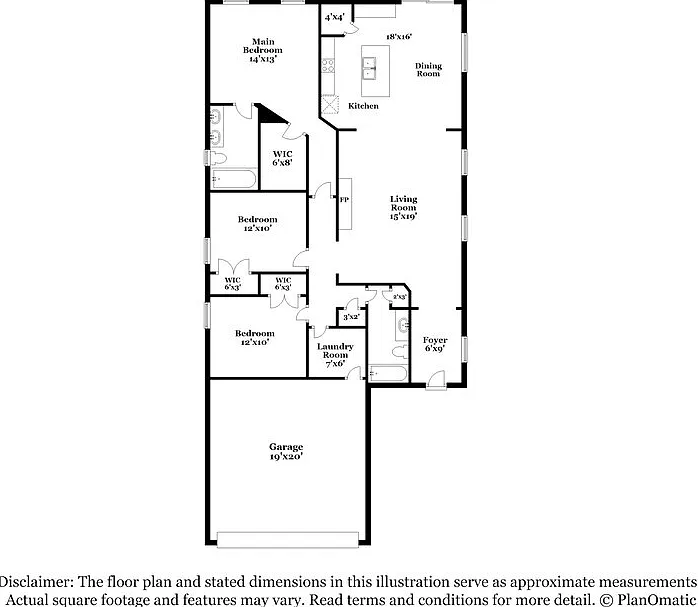 3 bed, 2.0 bath, 1596 sqft, $2,325 — Photo 2