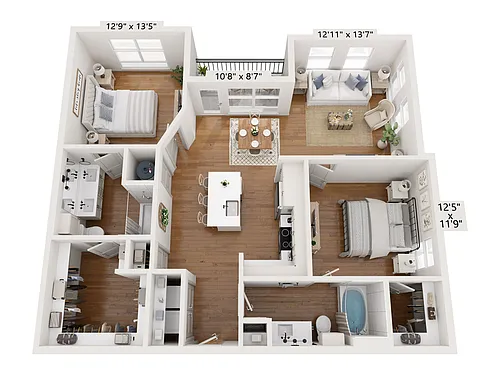 Floor plan Falcon