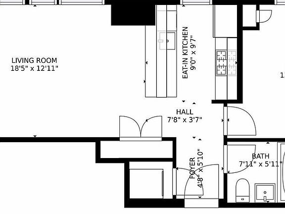 2nd image of 350 W 42nd St APT 42H