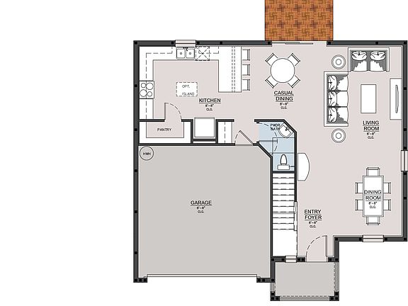 Second floor- Floorplan