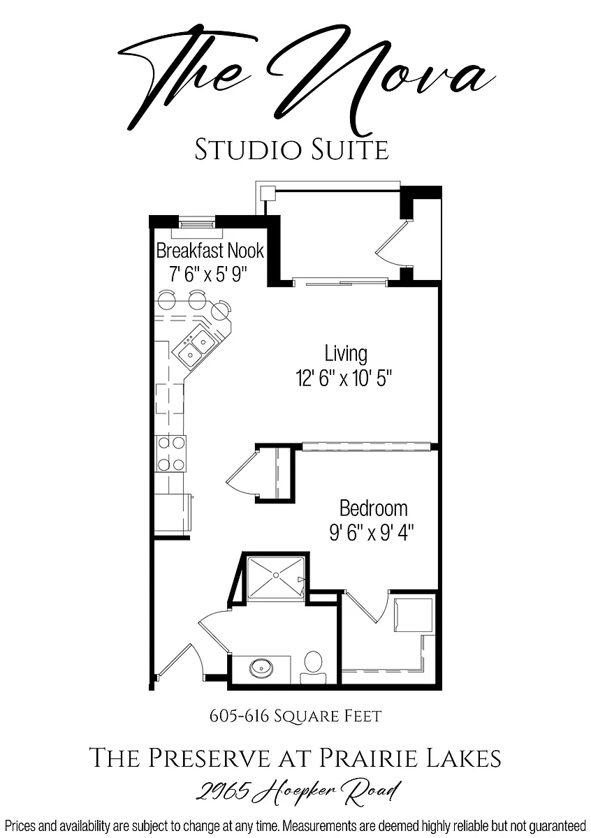 Floor plan Nova