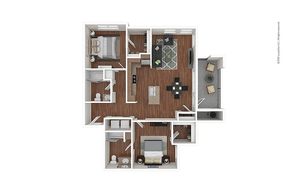 Floor plan B2 La Plata Peak