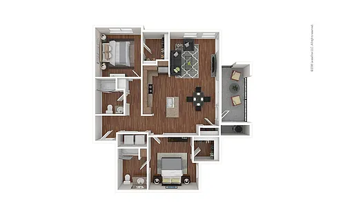Floor plan B2 La Plata Peak