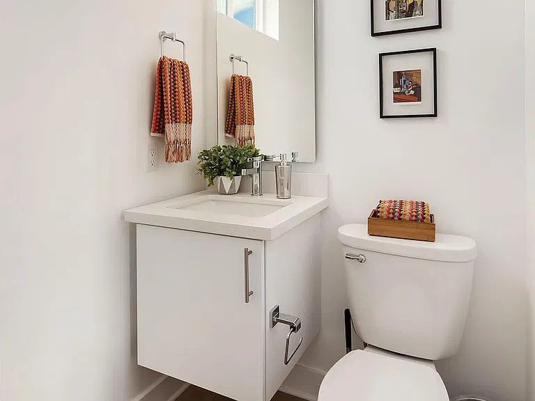 3rd floor powder room