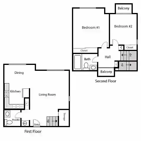 Floor plan The Affinity
