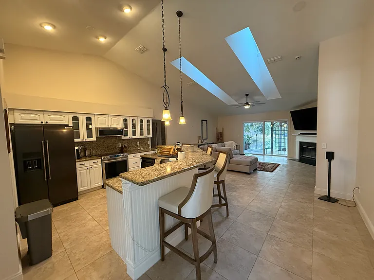 Kitchen with Wrap-Around Bar