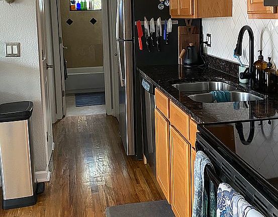 Ample storage in two closets